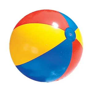 Ballon de plage gonflable coloré
