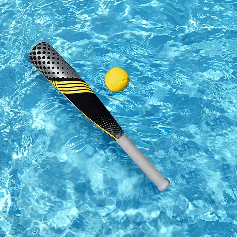 Baseball et de batte gonflable pour piscine