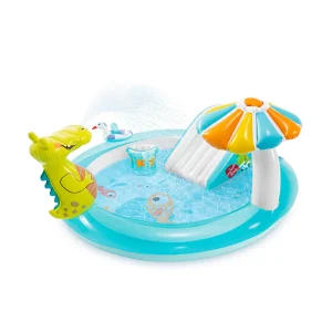 Aire de jeu flottante gonflable Alligator